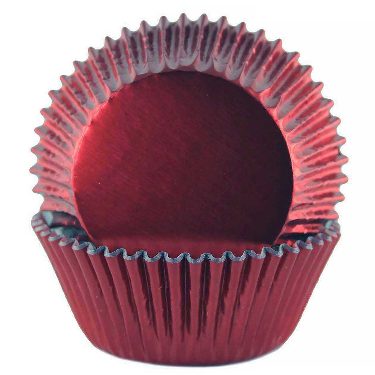Burgundy Foil 100 Count Cupcake Wrappers Baking Cups & Cupcake Liners